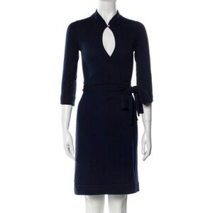 Diane Von Furstenberg Cashmere Wrap Dress